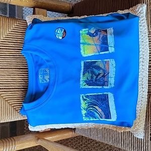 ZeroXposur swim shirt, size M